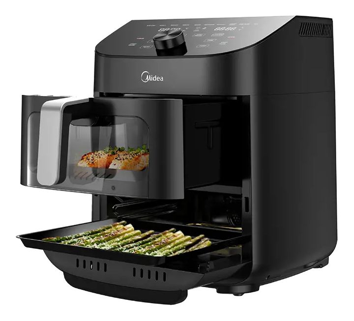MAD1100DADK Doppel Heißluftfritteuse 11 l 1700 W  (Schwarz) 