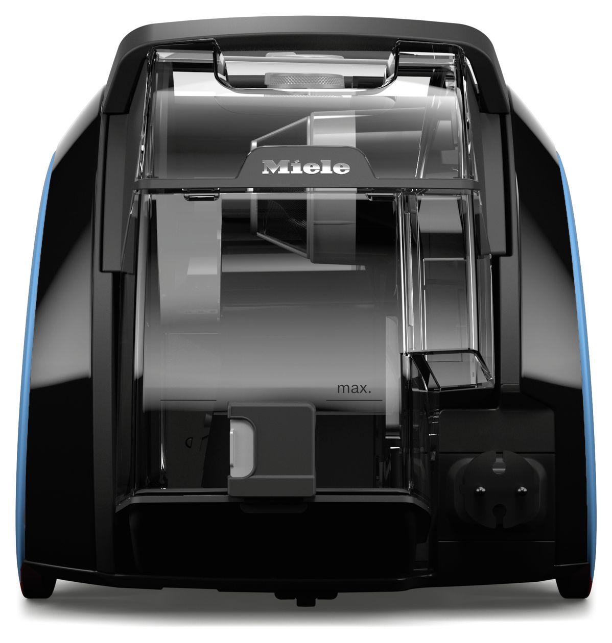 Boost CX1 Blue Pulse Bodenstaubsauger Beutellos 890 W Hygienefilter  (Schwarz, Blau) 