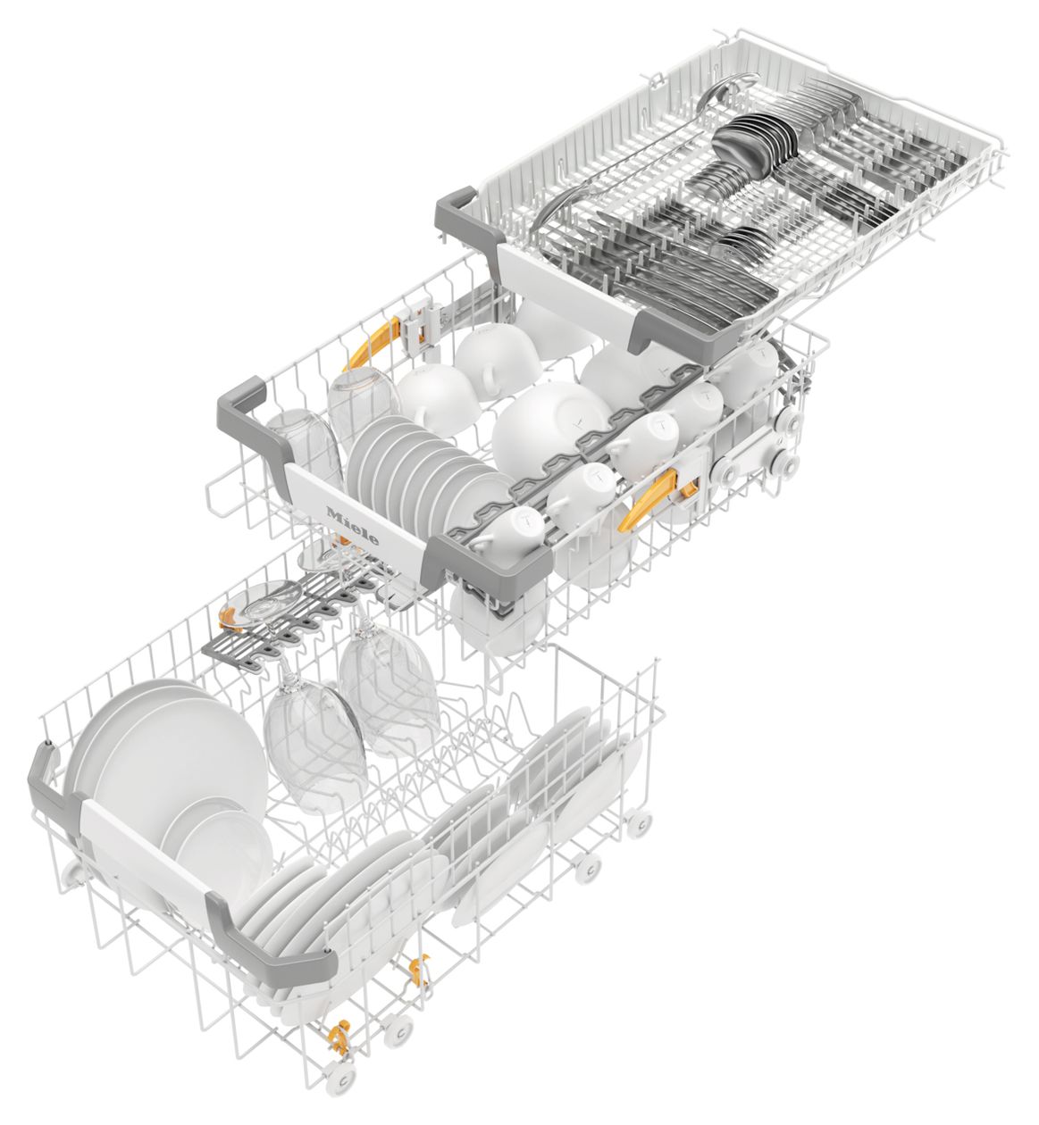 G5740SCi SL 45 cm Geschirrspüler teilintegriert (ohne Front) Leise 9 Maßgedecke Wärmetauscher & Auto Open 