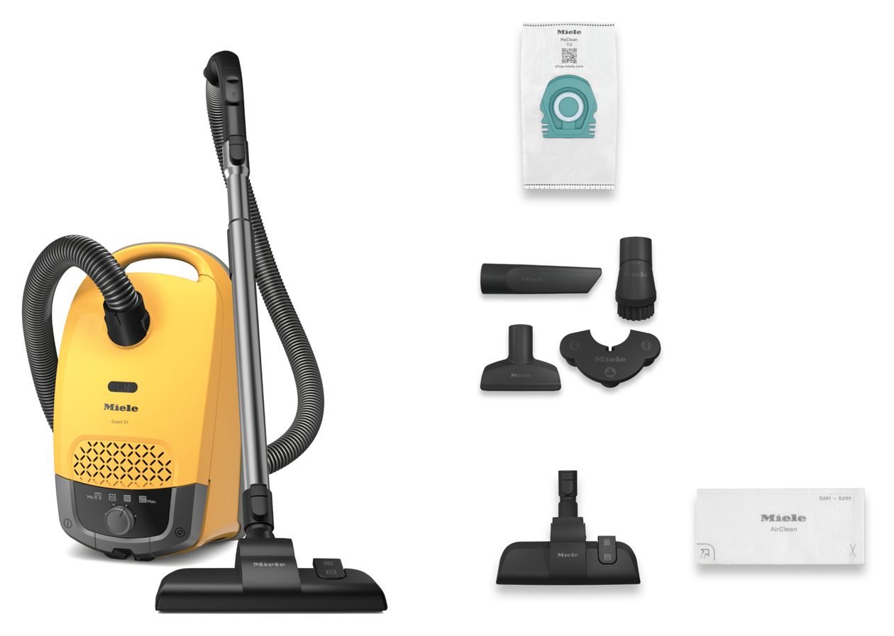 Guard S1 Bodenstaubsauger mit Staubbeutel 890 W Miele AirClean  (Gelb) 