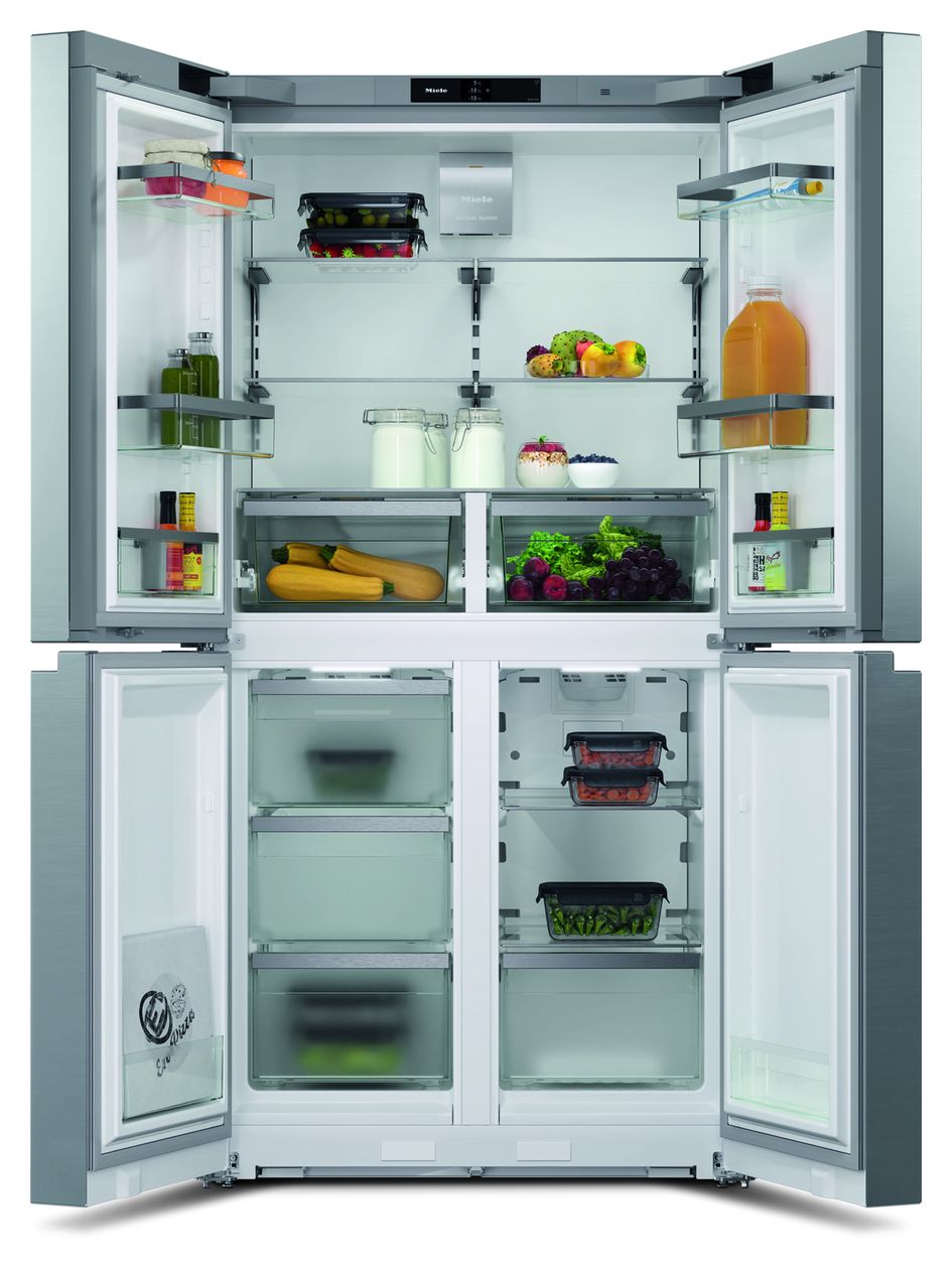 KFFD6741 Side-by-Side Kühl-/ Gefrierkombination French Door 356,4 l / 220 l 269 kWh NoFrost 1805 mm x 906 mm  (Edelstahl) 