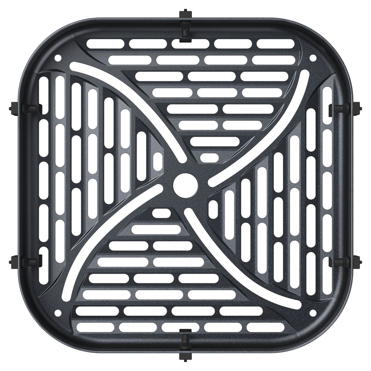 FD10 Pro AeroChef Heißluftfritteuse 6 l 1800 W  (Schwarz) 