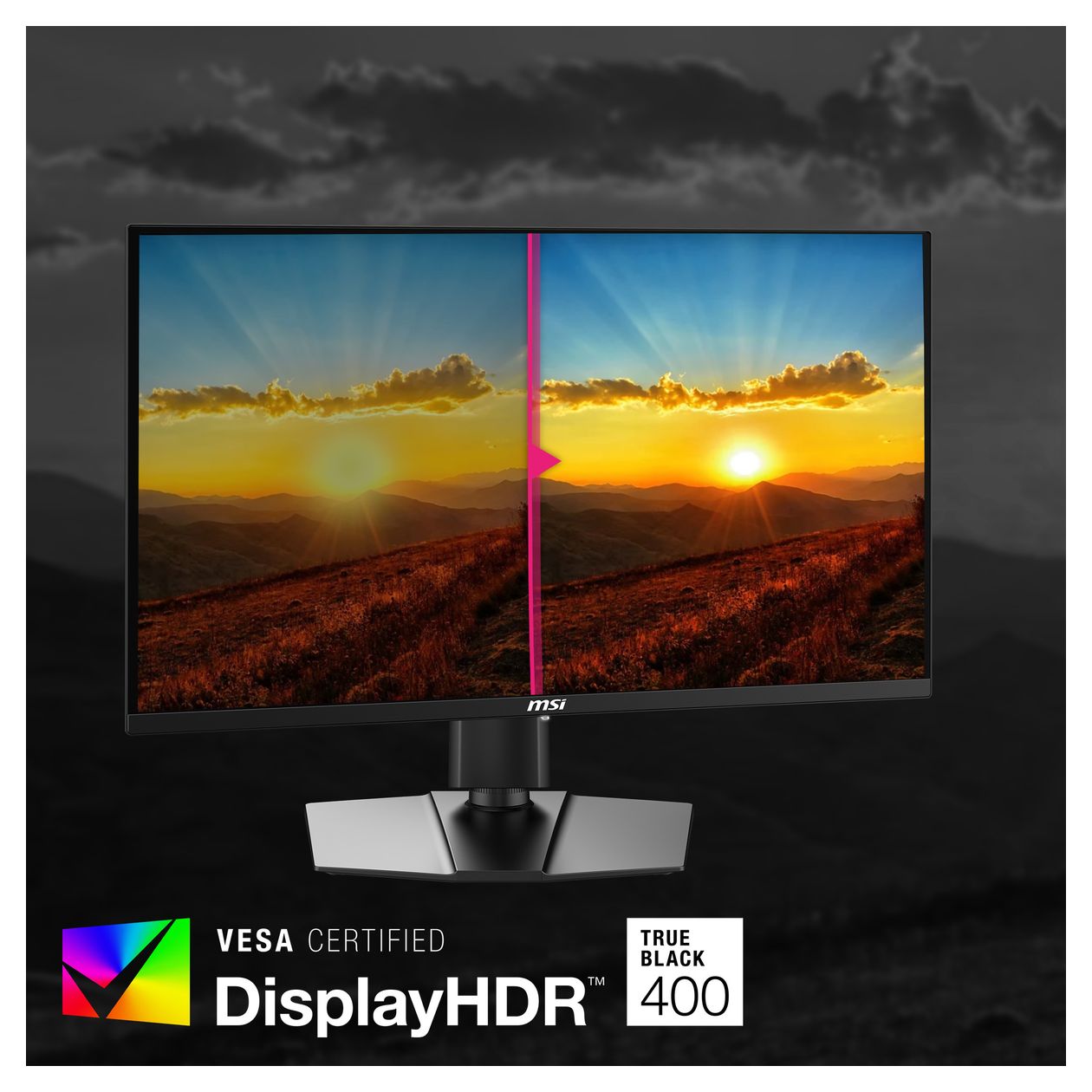 MPG 271QRXDE QD-OLED Quad HD Monitor 67,3 cm (26.5 Zoll) 16:9 1 ms 250 cd/m²  (Schwarz) 