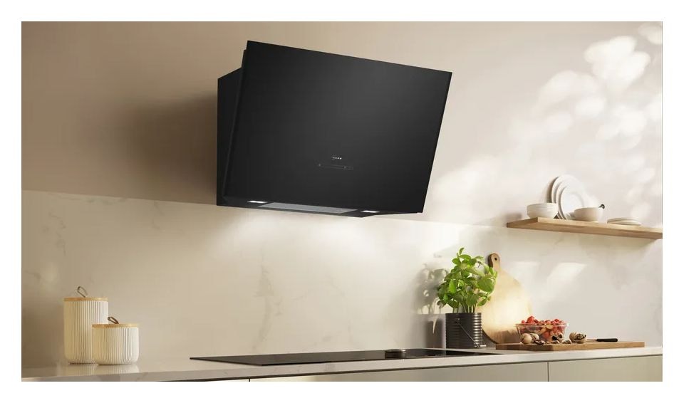 D88IAN2S0 Abluft/Umluft Dunstabzugshaube/Esse Wand (Schwarz) 