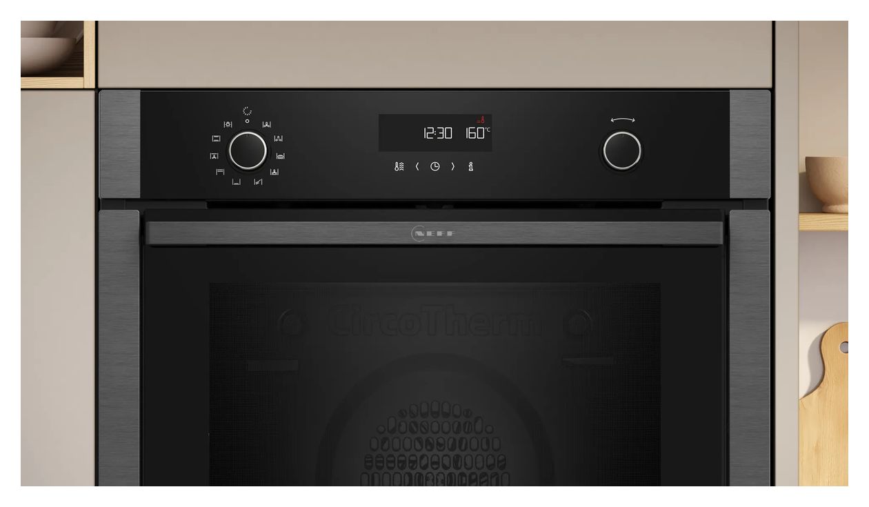 N50 B6ACH7AG3 Einbaubackofen groß AutoClean 