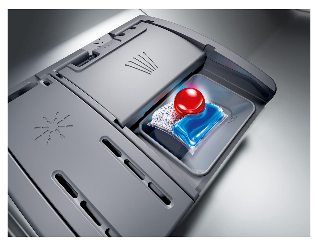 N50 S155HTX06E 60 cm Geschirrspüler vollintegriert (ohne Front) Leise 13 Maßgedecke aquaStop Funktion Wärmetauscher 