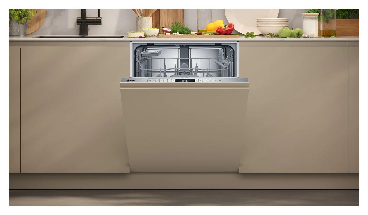 N50S175HTX06E 60 cm Geschirrspüler vollintegriert (ohne Front) Leise 13 Maßgedecke aquaStop Funktion Wärmetauscher 