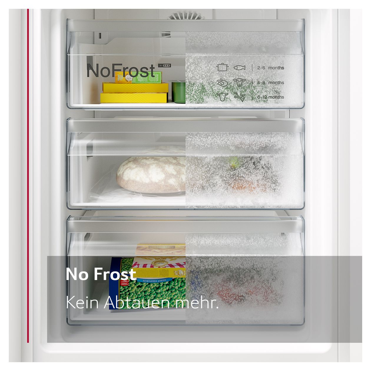 N70 KI7863DD0 184 l / 76 l 177,5 cm Einbau Kühl-/Gefrierkombination 186 kWh NoFrost 