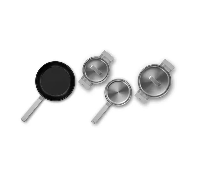 Z9404SE0 Pro Induction 4 teiliges Topfset  (Edelstahl) 