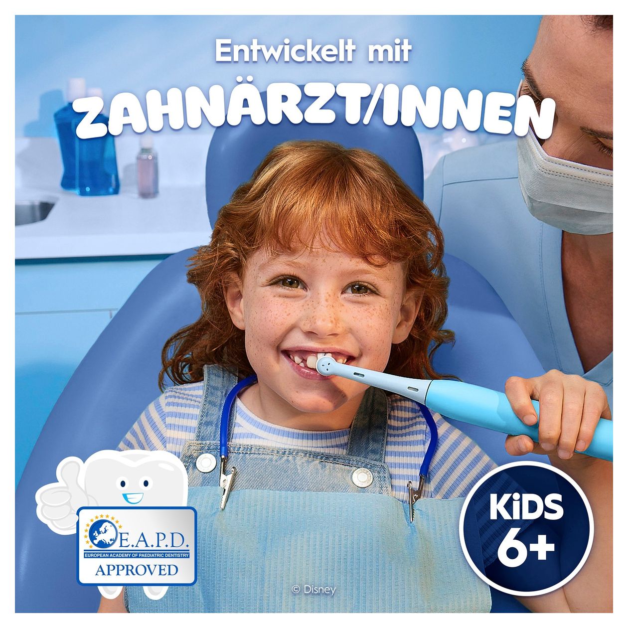 iO Kids 6+ Disney Stitch Aufsteckbürsten, 2 Stück 