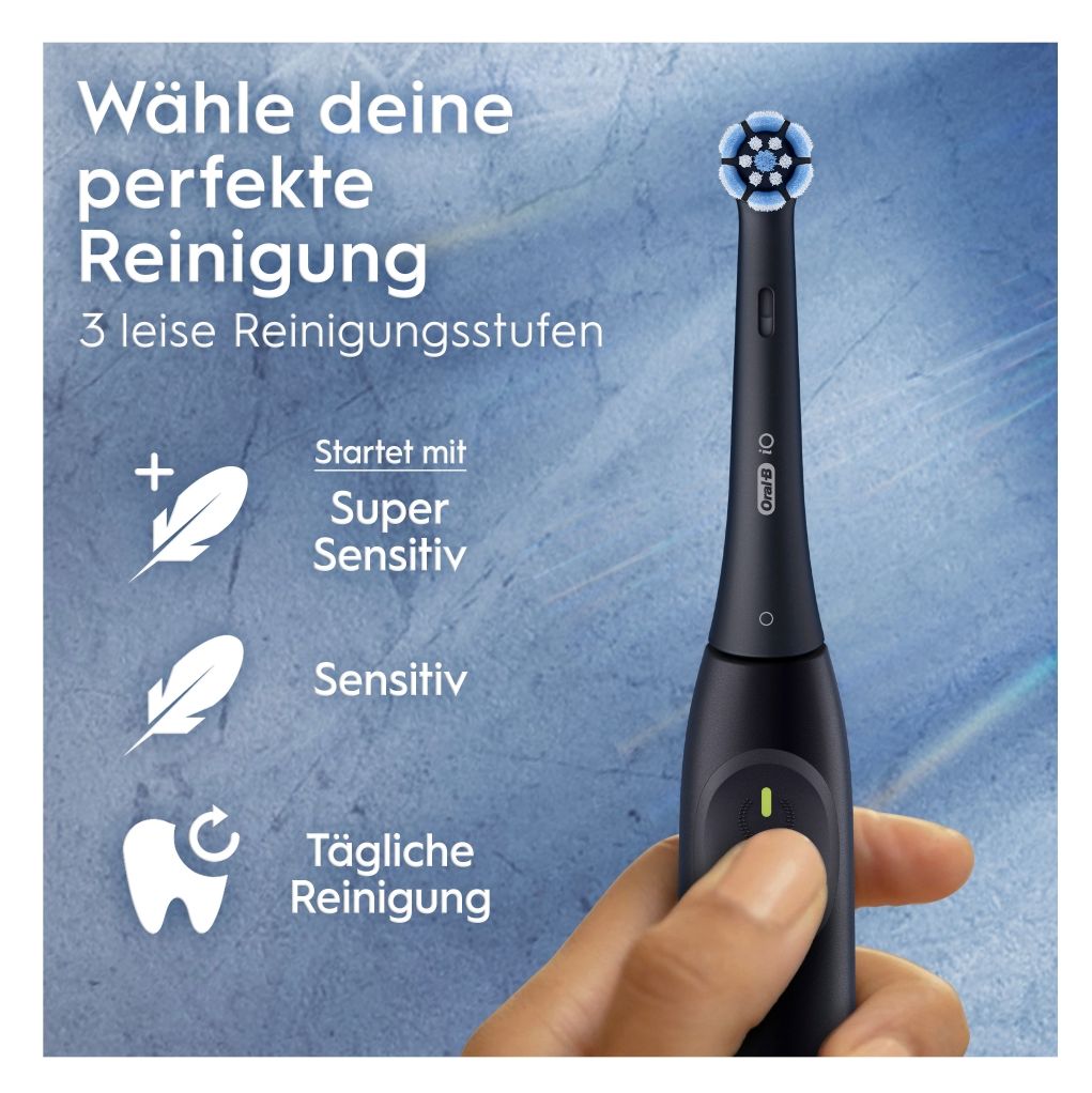 iO Series 2 Duo Vibrierende Zahnbürste für Erwachsene  (Schwarz, Grün) 
