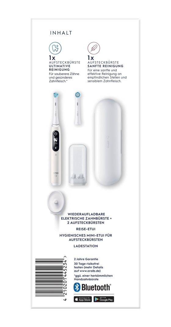 iO Series 6N Vibrierende Zahnbürste für Erwachsene  (Weiß) 