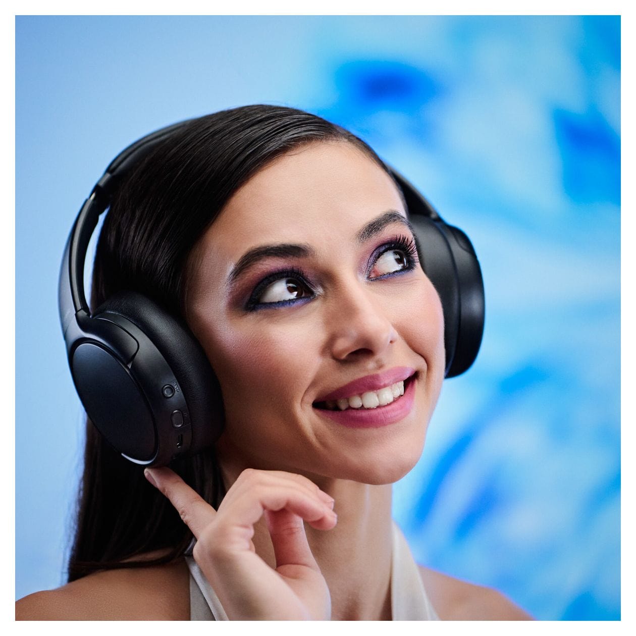 RB-M600B Over Ear Bluetooth Kopfhörer kabelgebunden&kabellos 65 h Laufzeit USB Typ-C  (Schwarz) 