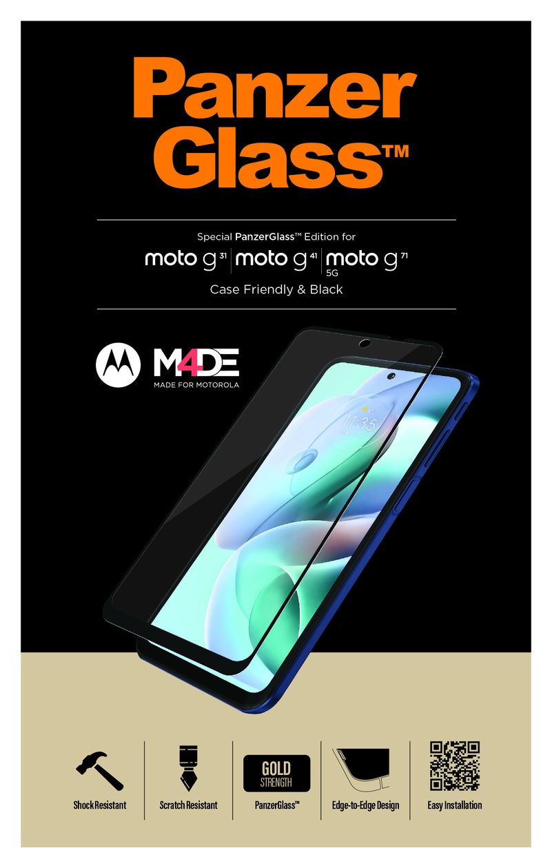 6555 Screen Protector Klare Bildschirmschutzfolie gehärtetes Glas für  Motorola Moto g31, Moto g41, Moto g71 Kratzresistent, Schockresistent 