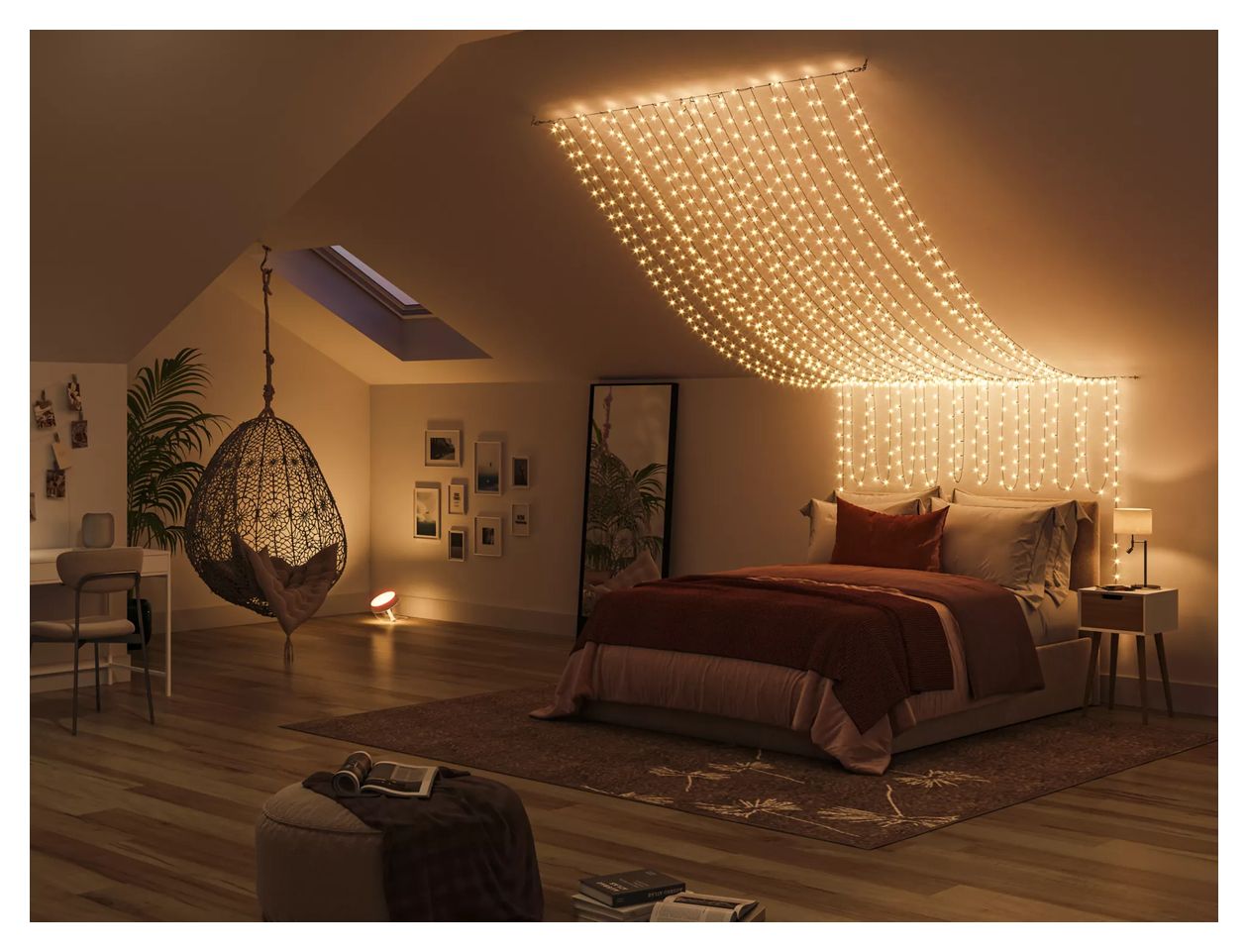 Hue Festavia Lichterkette 20m LED Intelligente Strangleuchte 20000 mm Variabel 