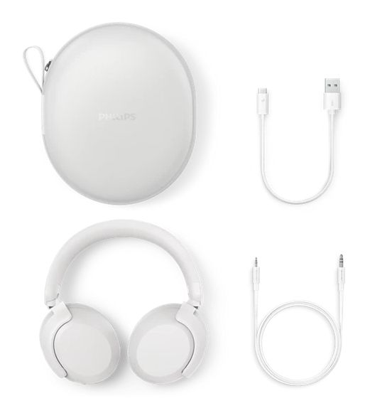 TAH6000WT/00 Over Ear Bluetooth Kopfhörer kabelgebunden&kabellos  (Weiß) 
