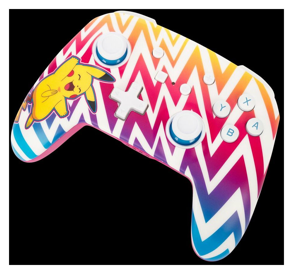 Enhanced Wireless Controller Pokémon - Pikachu Vibrant Gamepad für Nintendo Switch, Nintendo Switch Lite, Nintendo Switch OLED  (Mehrfarbig) 