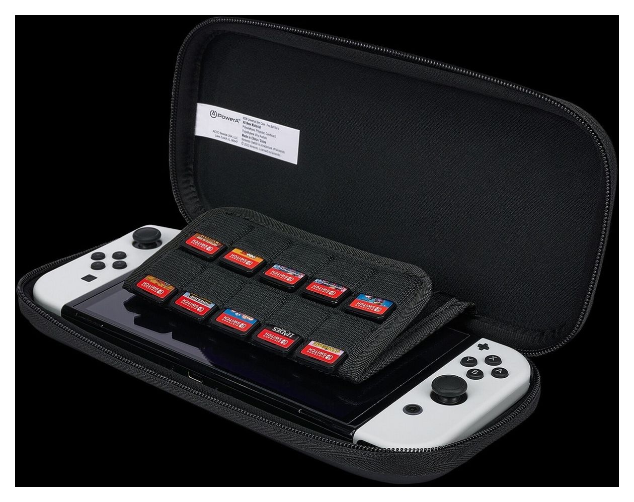 Slim Case Gaming-Controllergehäuse Nintendo Switch  (Rot, Weiß) 
