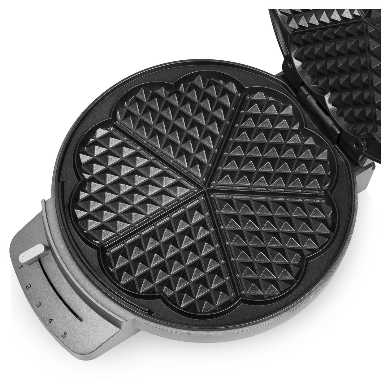 132380 DeLuxe Waffeleisen Herz (Form) für 5 Waffel(n) 1200 W 