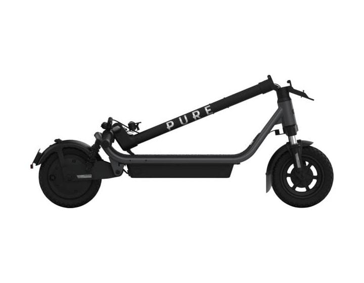 Air6 Suspension E-Scooter bis 70 km Reichweite  (Schwarz) 