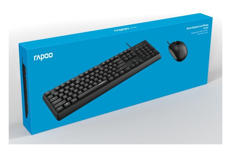NX1500 Büro Tastatur USB  (Schwarz) 