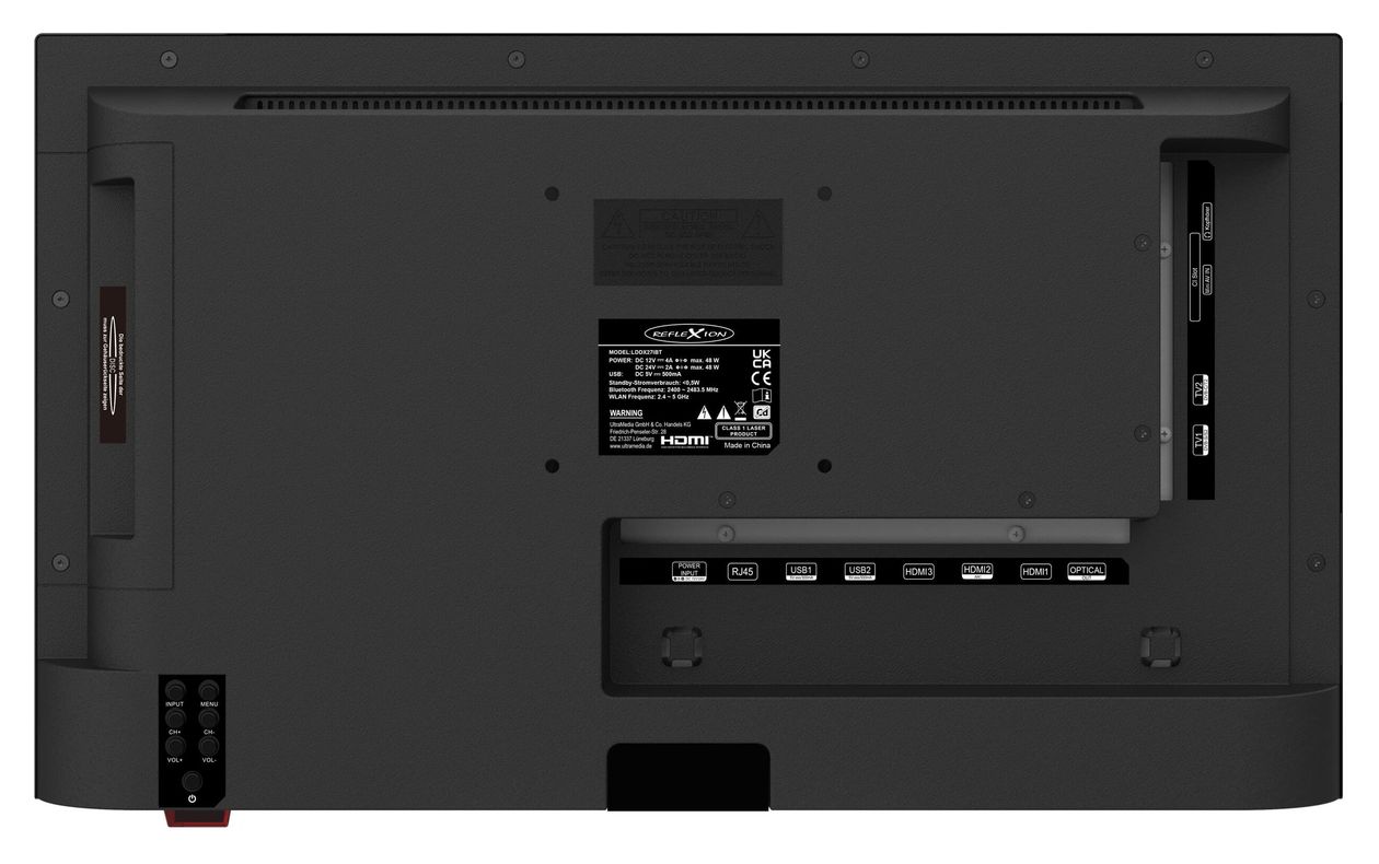 LDD27IBT LED 68,6 cm (27 Zoll) Fernseher Full HD VESA 100 x 100 mm  (Aluminium, Schwarz) 