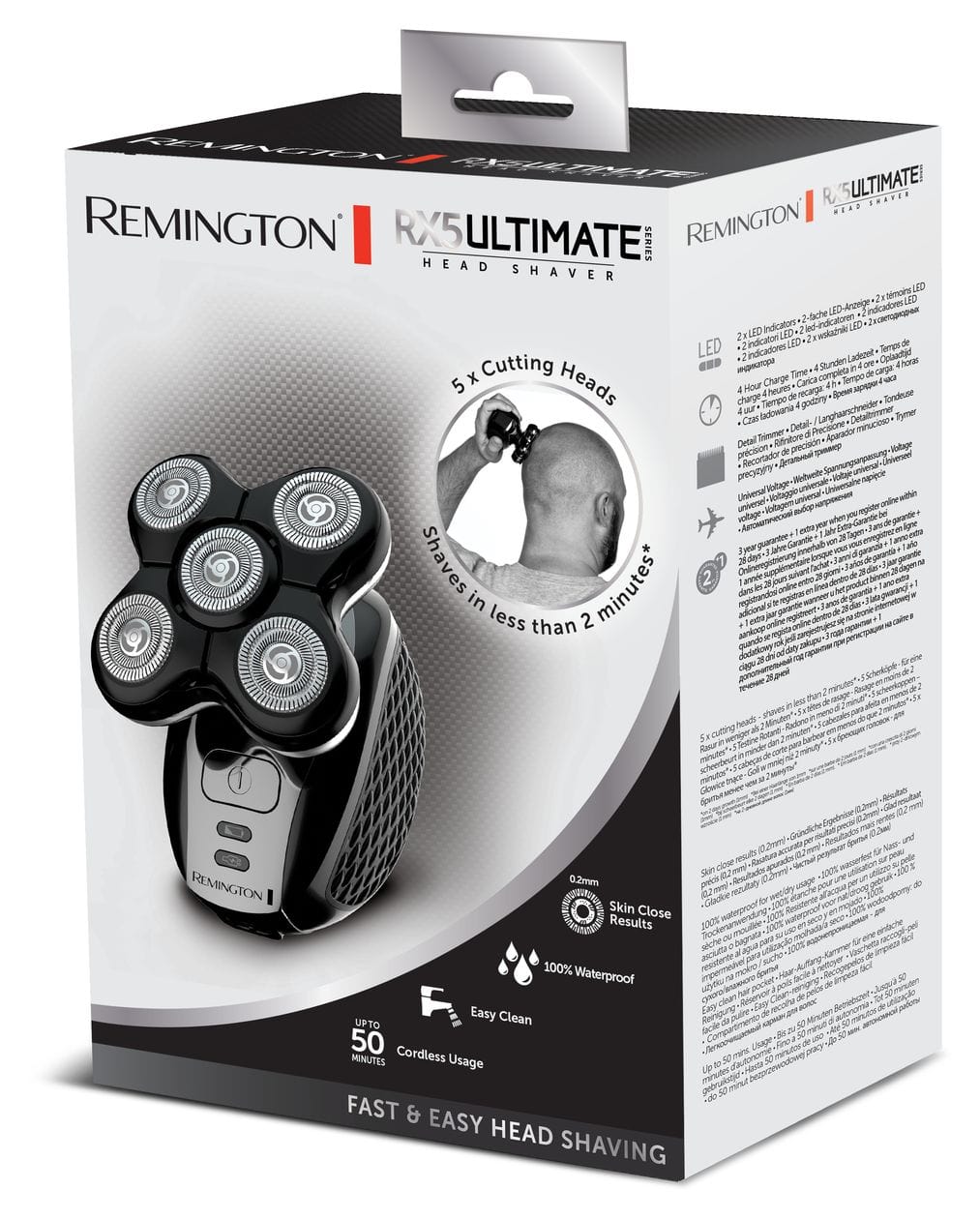 XR1500 Ultimate Series RX5 Rasierer 50 min 