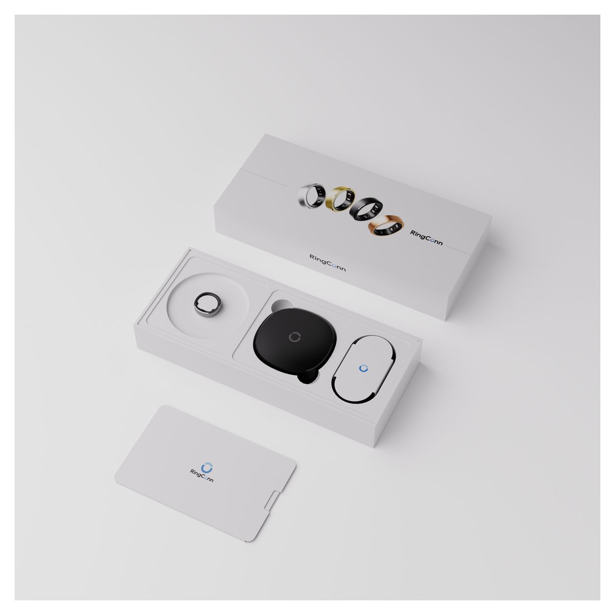 Gen 2 Smart Ring Größe 6  (Silber) 