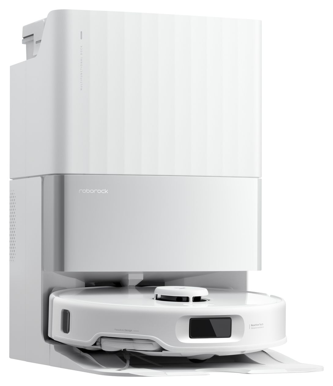 Qrevo Edge 5V1 Saugroboter nass/trocken 190 min Akku 18500 Pascal Leistung  (Weiß) 