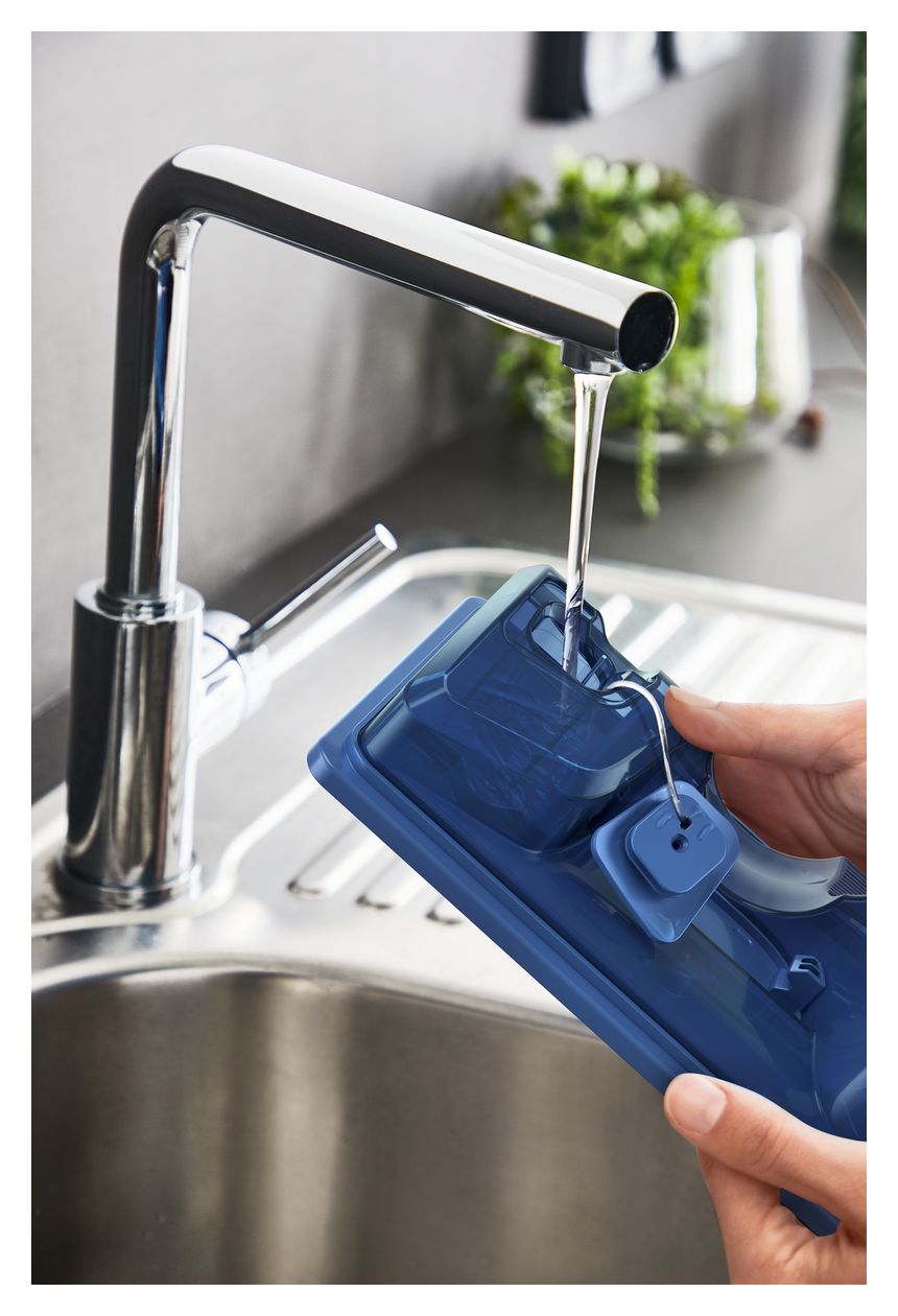 RH20C0 X-Force Flex 9.60 Handstaubsauger Beutellos bis 60 min Laufzeit 18 V  (Silber, Blau) 