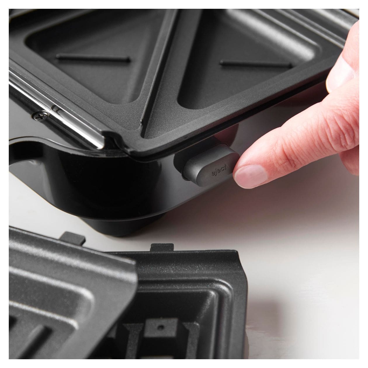 26810-56 Creations Sandwichmaker 750 W für 1 Sandwiches  (Schwarz, Edelstahl) 