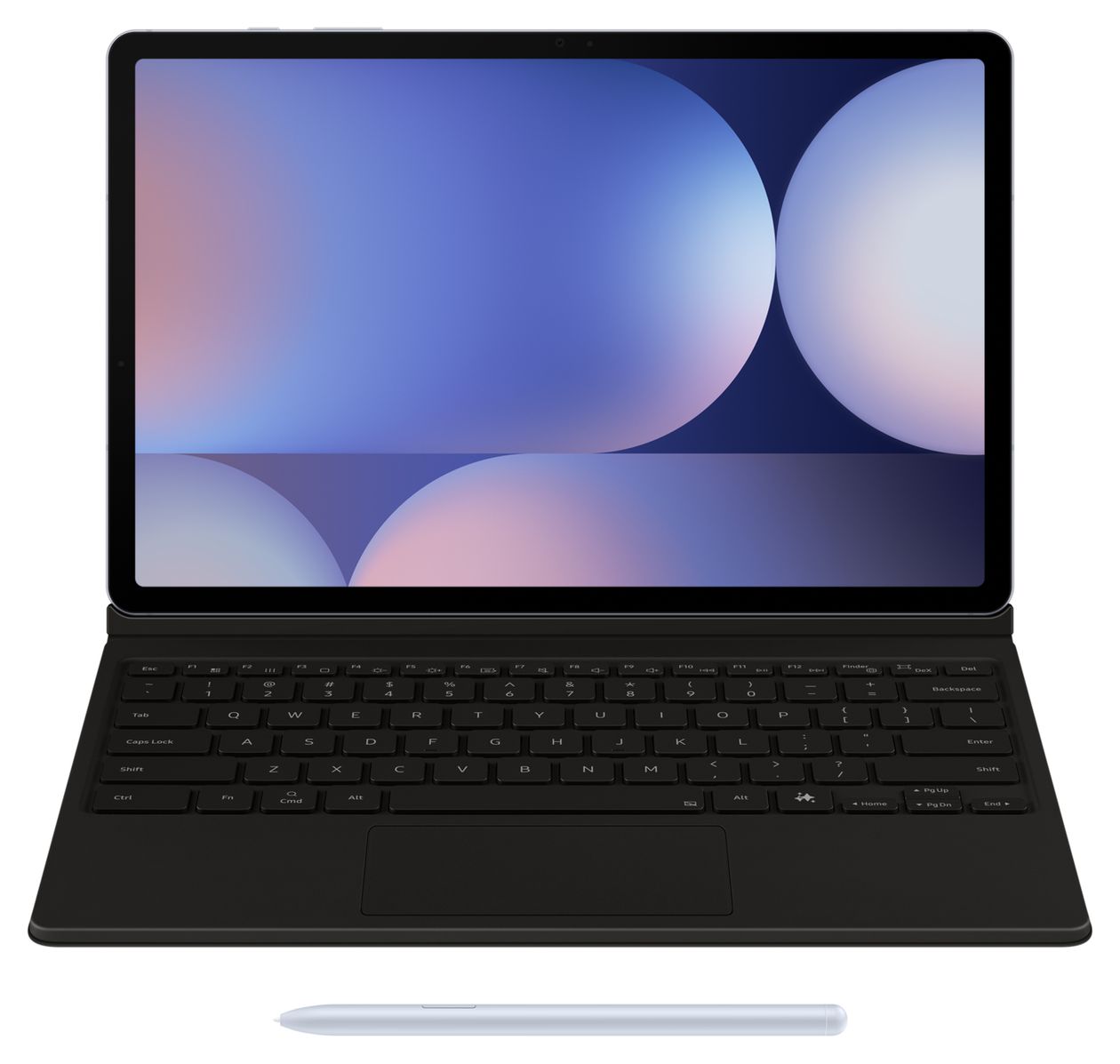 Book Cover Keyboard EF-DX825 für Samsung Galaxy Tab S10+ / S9+ / S9 FE+ bis 31,5 cm (12.4")  (Schwarz) 