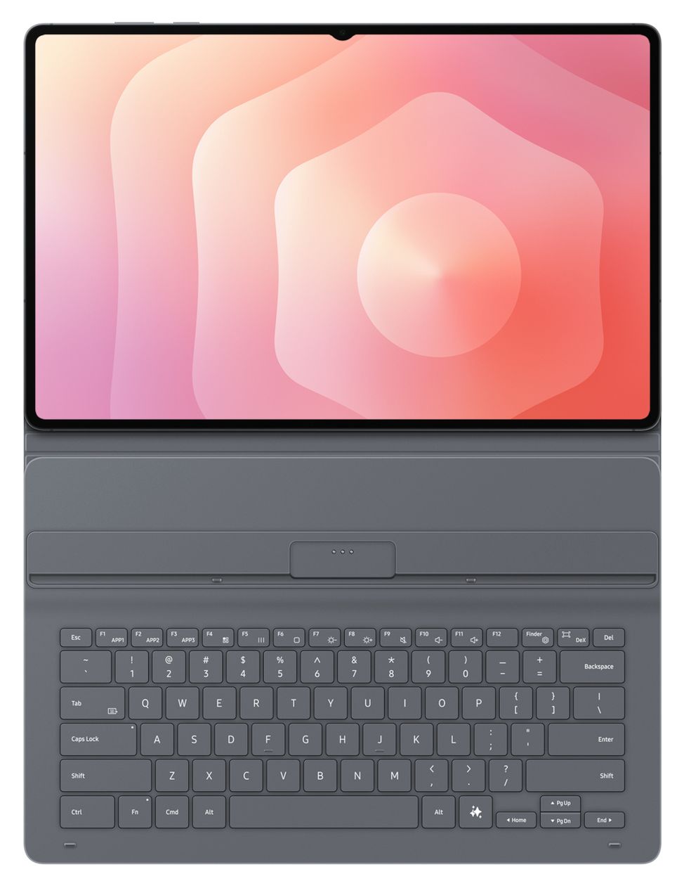 Book Cover Keyboard Slim Folio für Samsung Galaxy Tab S11 Ultra bis 37,1 cm (14.6") (Schwarz) 