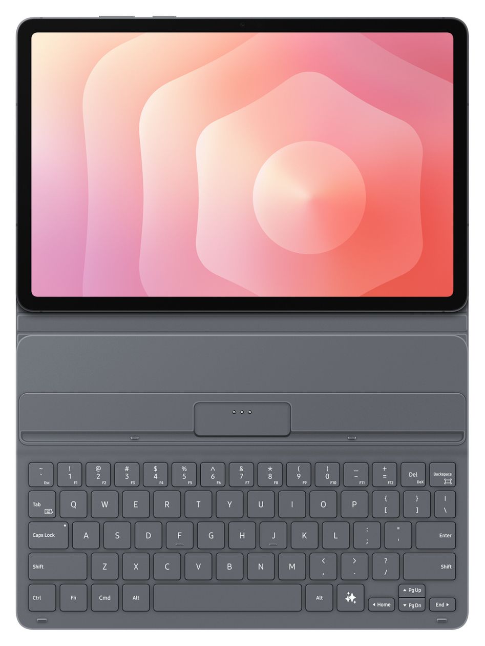 Book Cover Keyboard Slim Folio für Samsung Galaxy Tab S11 bis 27,9 cm (11") (Schwarz) 