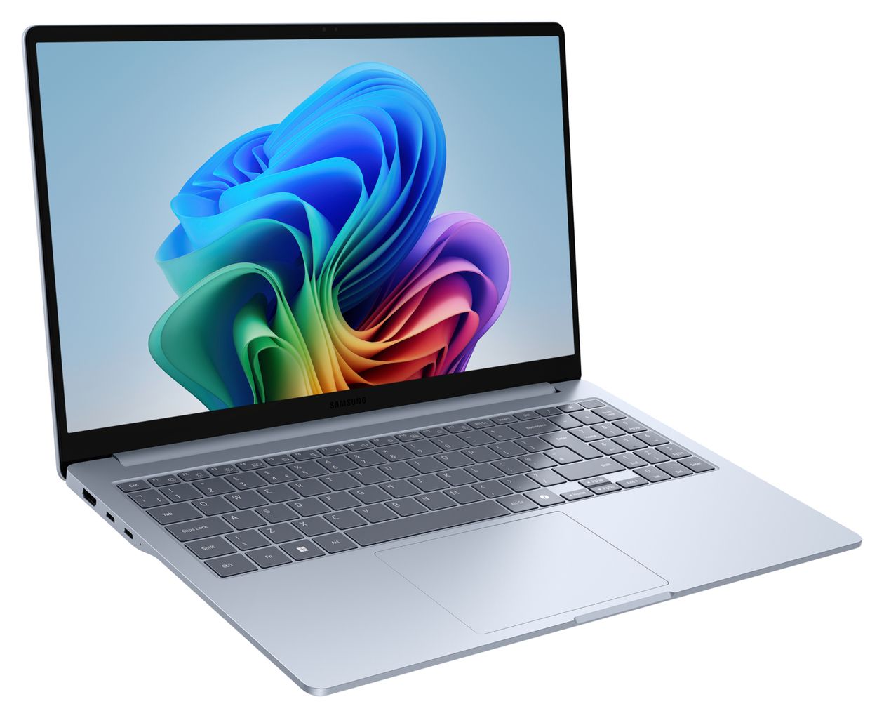 Galaxy Book4 Edge Full HD Notebook 39,6 cm (15.6 Zoll) 1920 x 1080 Pixel 256 GB eUFS Windows 11 Home Qualcomm Snapdragon  (Blau) 