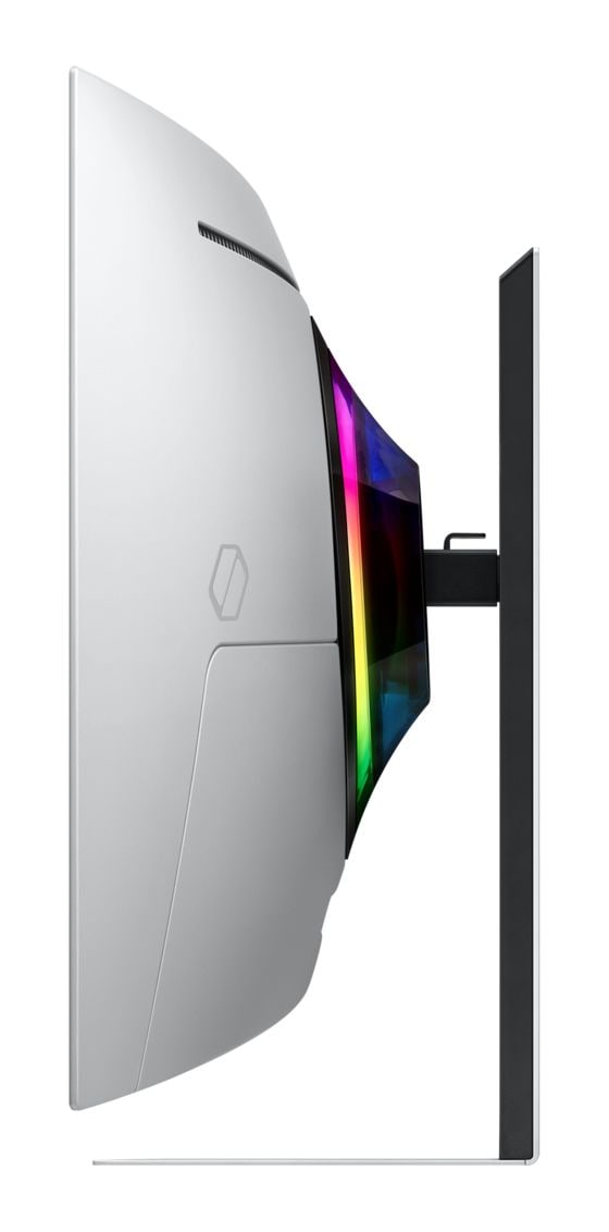Odyssey G8 G85SD Quad HD Monitor 86,4 cm (34 Zoll) 21:9 0,03 ms 250 cd/m²  (Silber) 