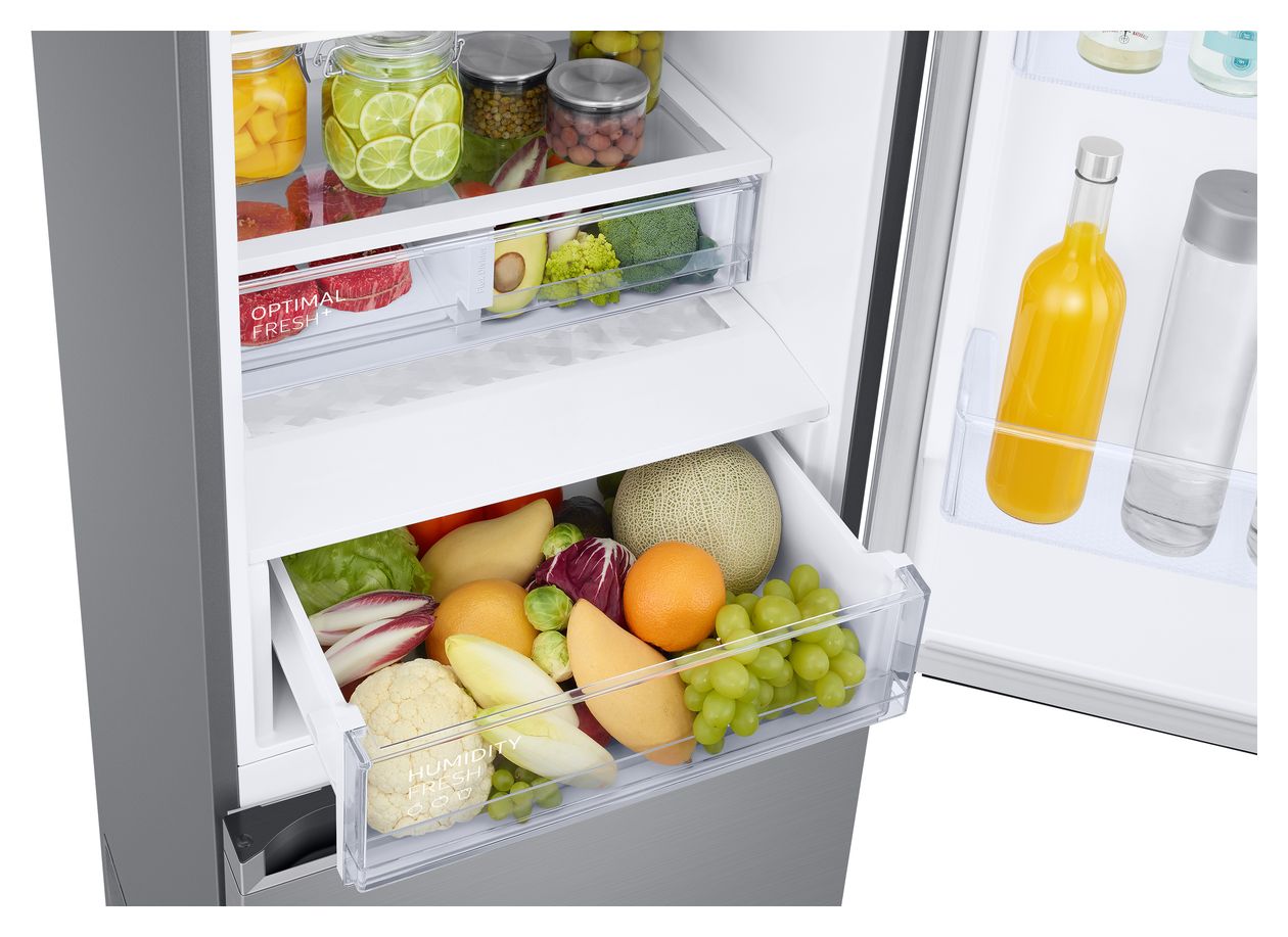 RB38T607BS9 273 l / 114 l Kühl-Gefrierkombi freistehend NoFrost 134 kWh Jahr  (Edelstahl) 