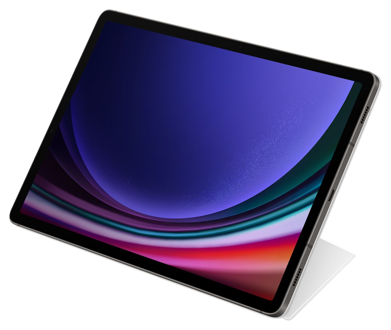 Smart Book Cover für Samsung Galaxy Tab S9/S9 FE/S10 FE/S10 Lite bis 27,9 cm (11") (Weiß) 