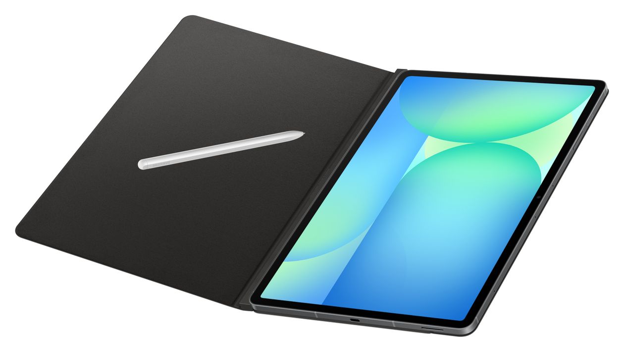 Smart Book Cover für Samsung Galaxy Tab S10 FE+ bis 27,7 cm (10.9") (Schwarz) 