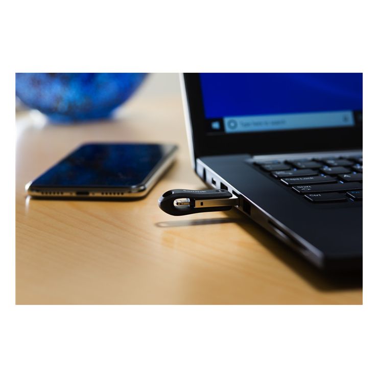 iXpand Go USB Type-A / Lightning Stick 128 GB  (Schwarz, Silber) 