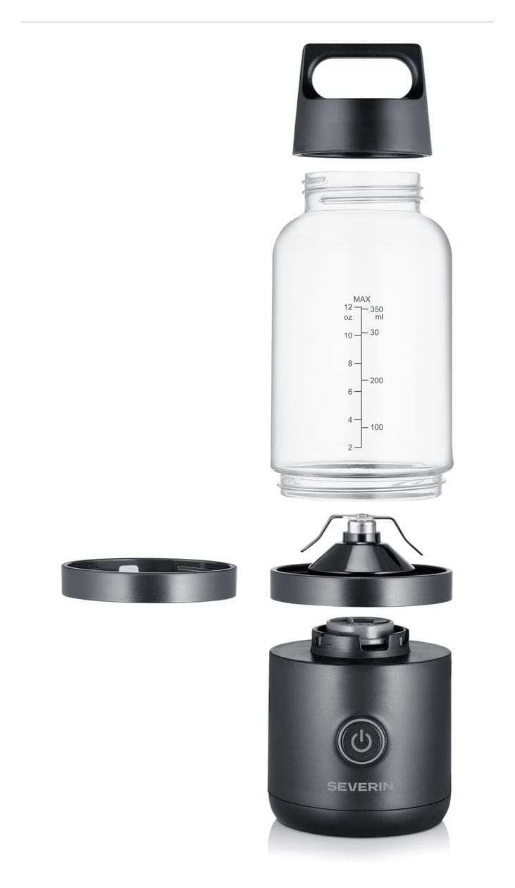 SM3744 0,35 l Standmixer (Schwarz, Transparent) 