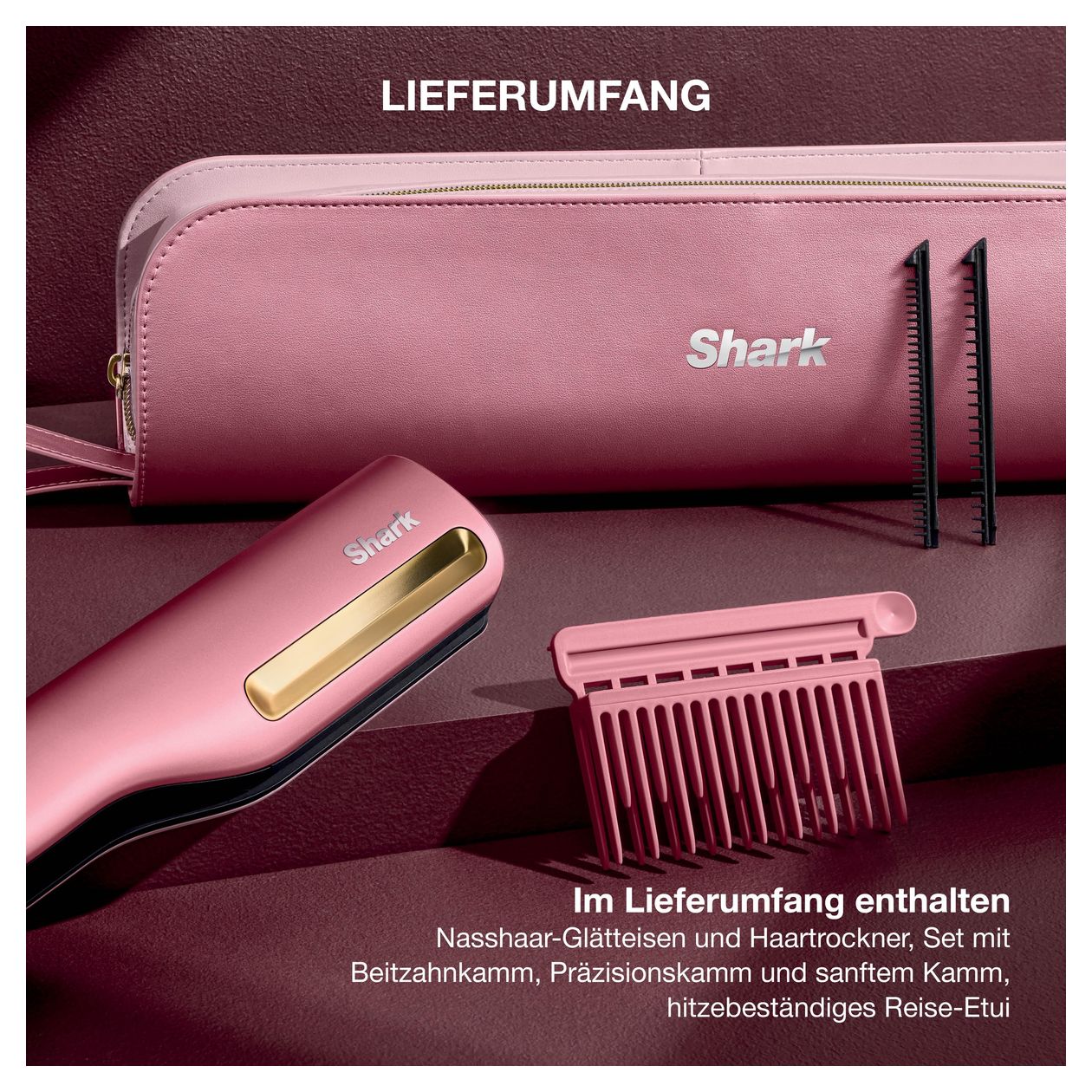 HT401EUPK SilkiPro Straight Multistyler 1000 W  (Pink) 