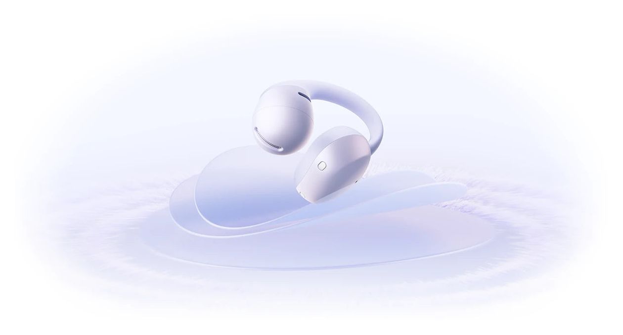 OpenDots Air In-Ear Bluetooth Kopfhörer kabellos 9 h Laufzeit IP55  (Violett) 
