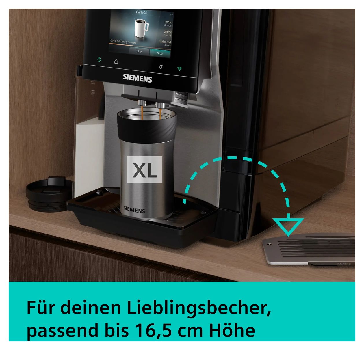 EQ700 TQ727D03 iAroma Kaffeevollautomat 19 bar 2,4 l 320 g  (Edelstahl) 