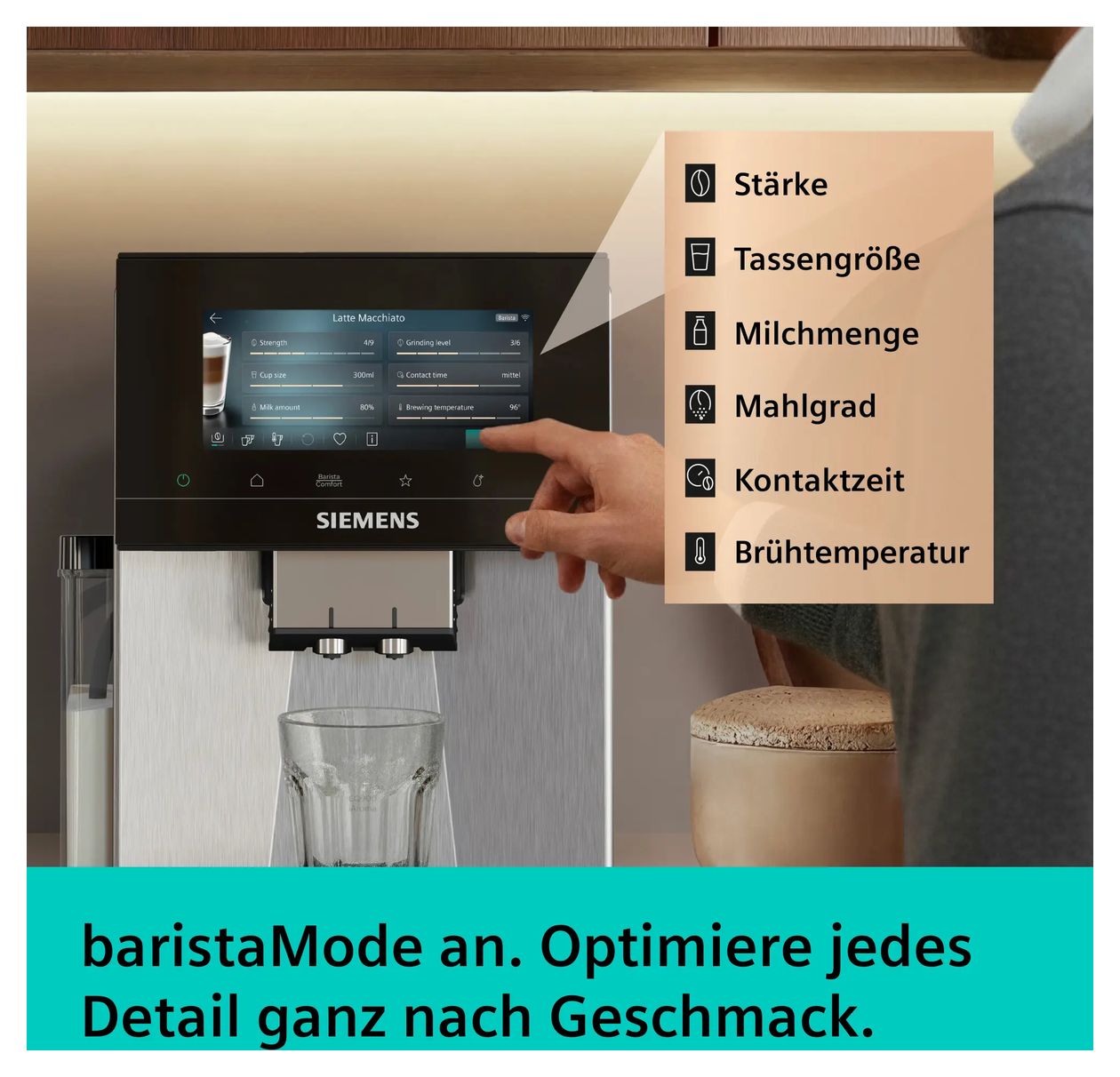 EQ900 TQ923E83 iAroma Kaffeevollautomat 19 bar 2,3 l 375 g  (Edelstahl) 