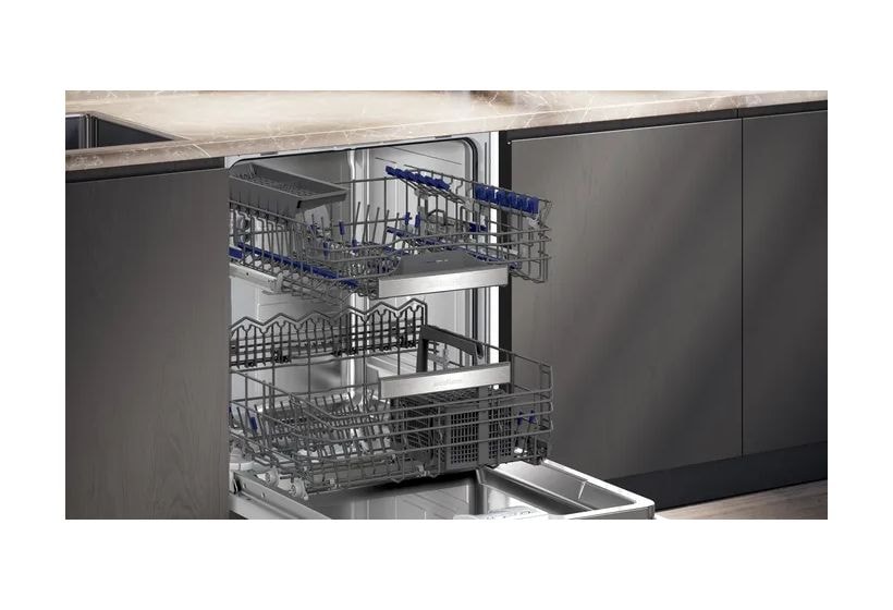 extraKlasse SX65EXS0BD 60 cm Geschirrspüler vollintegriert (ohne Front) Sehr leise 13 Maßgedecke aquaStop Funktion Wärmetauscher 