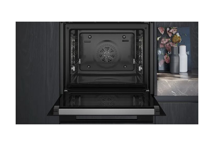 iQ500 HB478G5B7 Einbaubackofen groß AutoClean (Schwarz) 