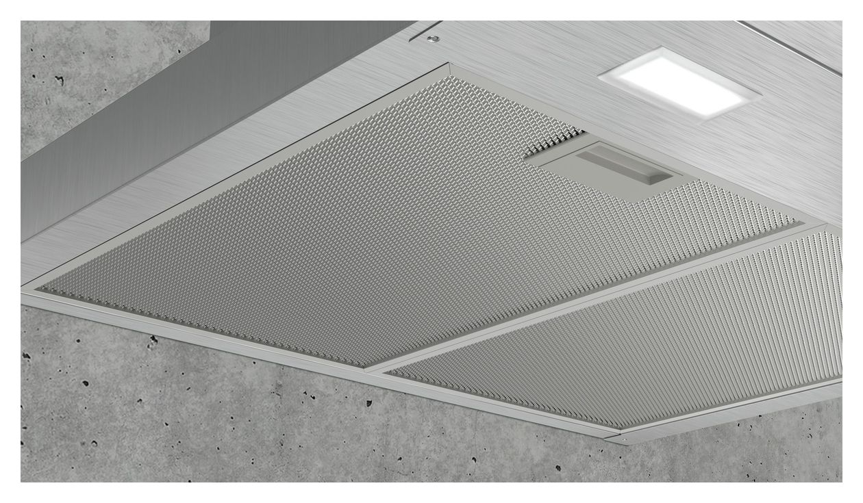 iQ100 LC64BBC50 Abluft Dunstabzugshaube/Esse Wand 60 cm (Edelstahl) 