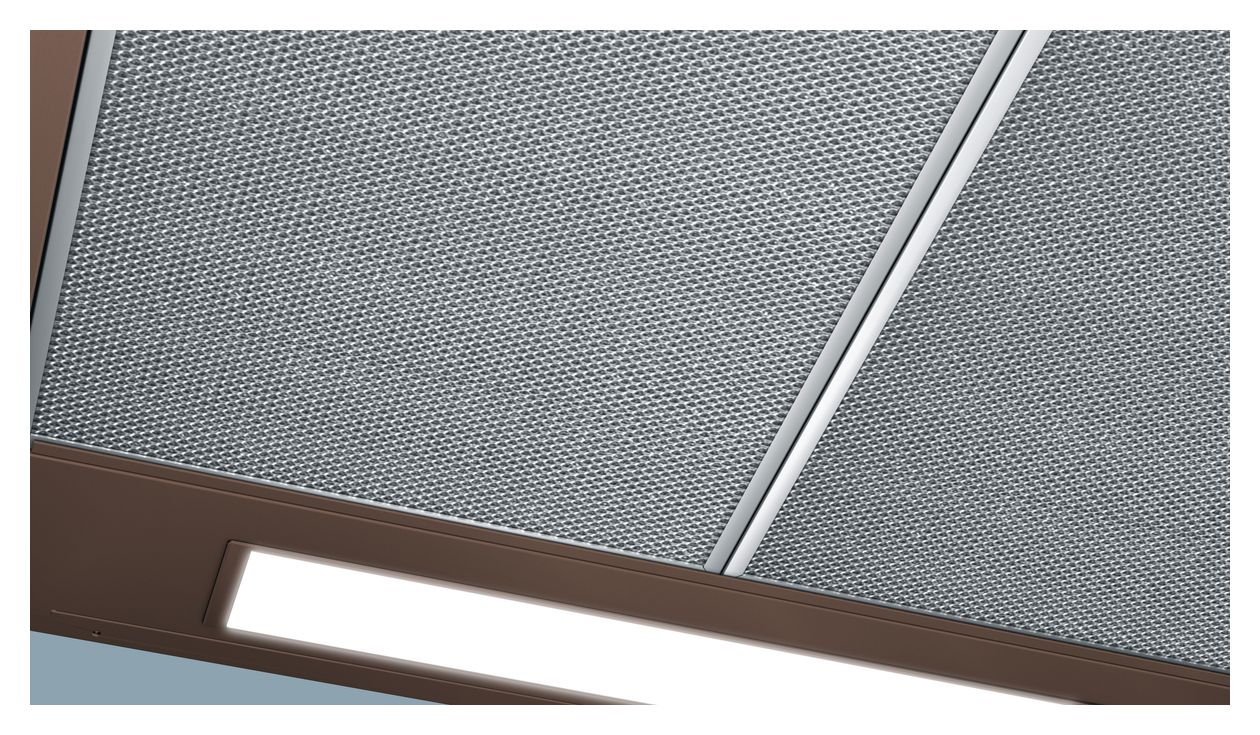 iQ100 LU63LCC40 Abluft/Umluft Dunstabzugshaube/Esse Unterbau 60 cm (Braun) 