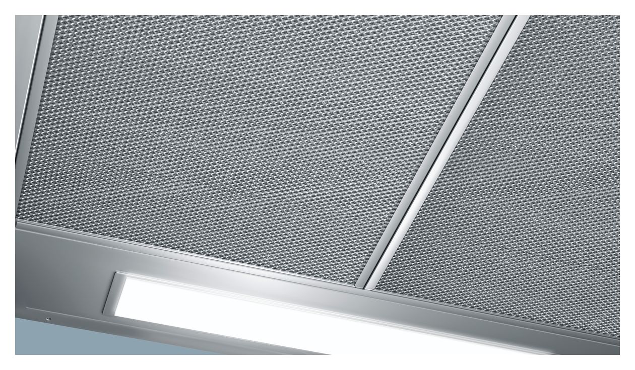iQ100 LU63LCC50 Abluft/Umluft Dunstabzugshaube/Esse Unterbau 60 cm (Edelstahl) 